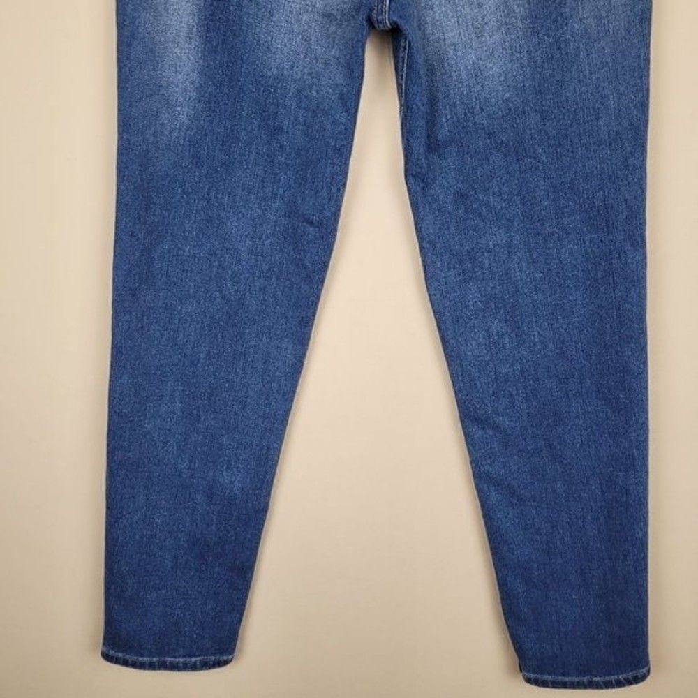 KUT From The Kloth Naomi Ankle Girlfriend Straight Leg Jeans Blue Size 00 - Picture 8 of 13